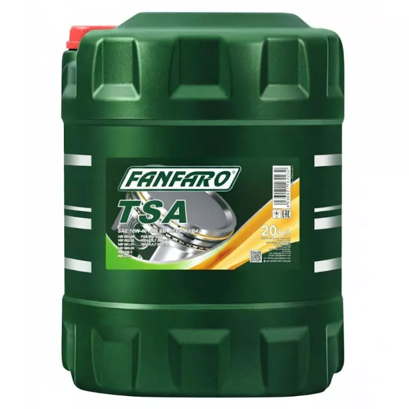 Моторное масло полусинтетическое FANFARO TSA 10W-40 20 л